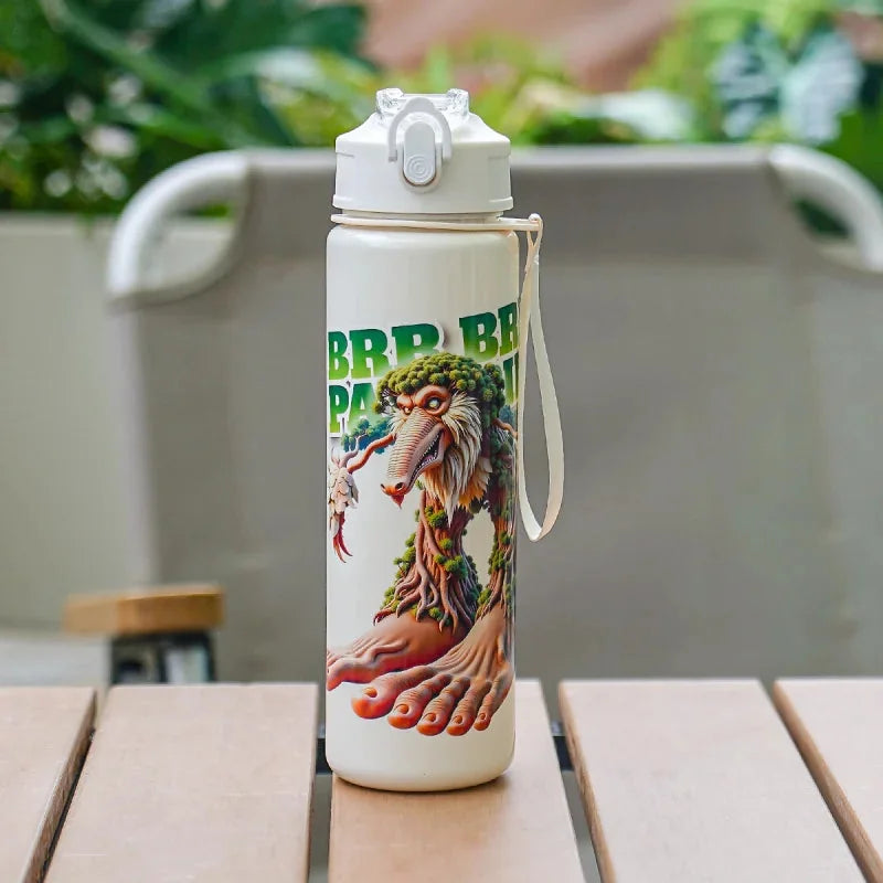 Italian Tung Tung Tung Sahur Water Bottle