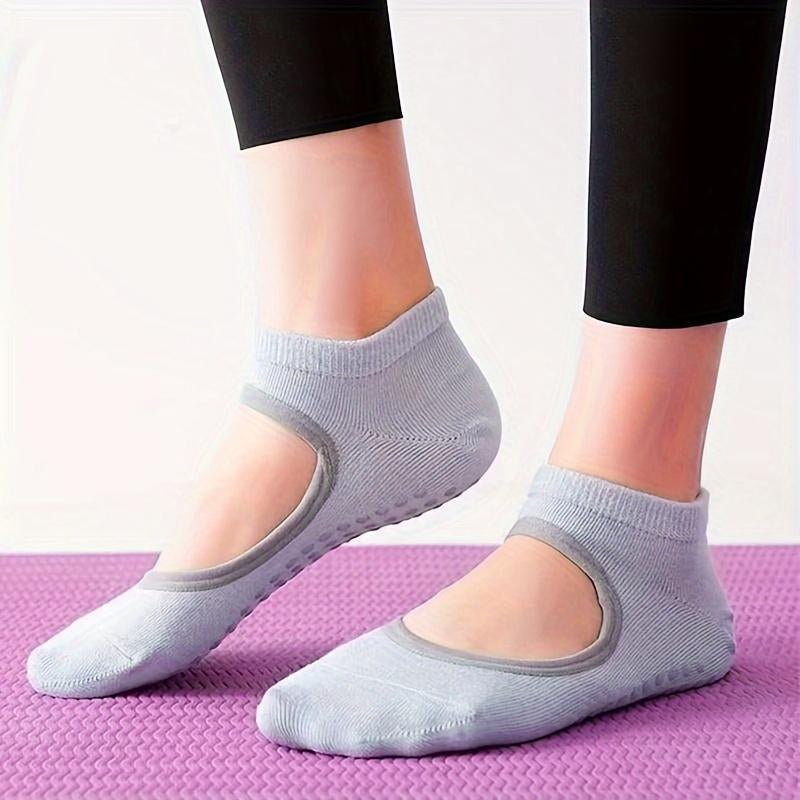 Womens-Non-slip-Yoga-Socks