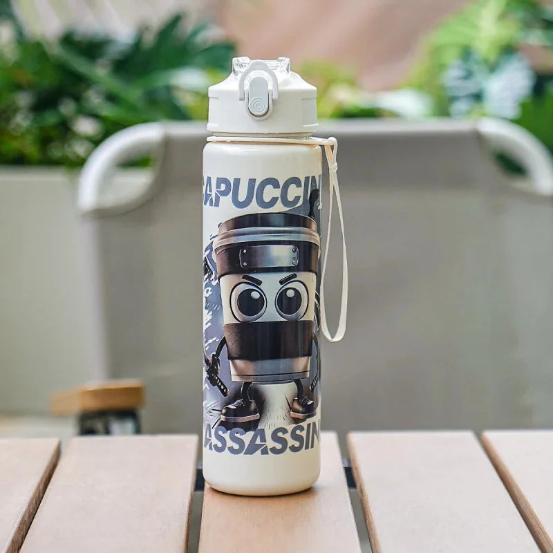 Italian Tung Tung Tung Sahur Water Bottle