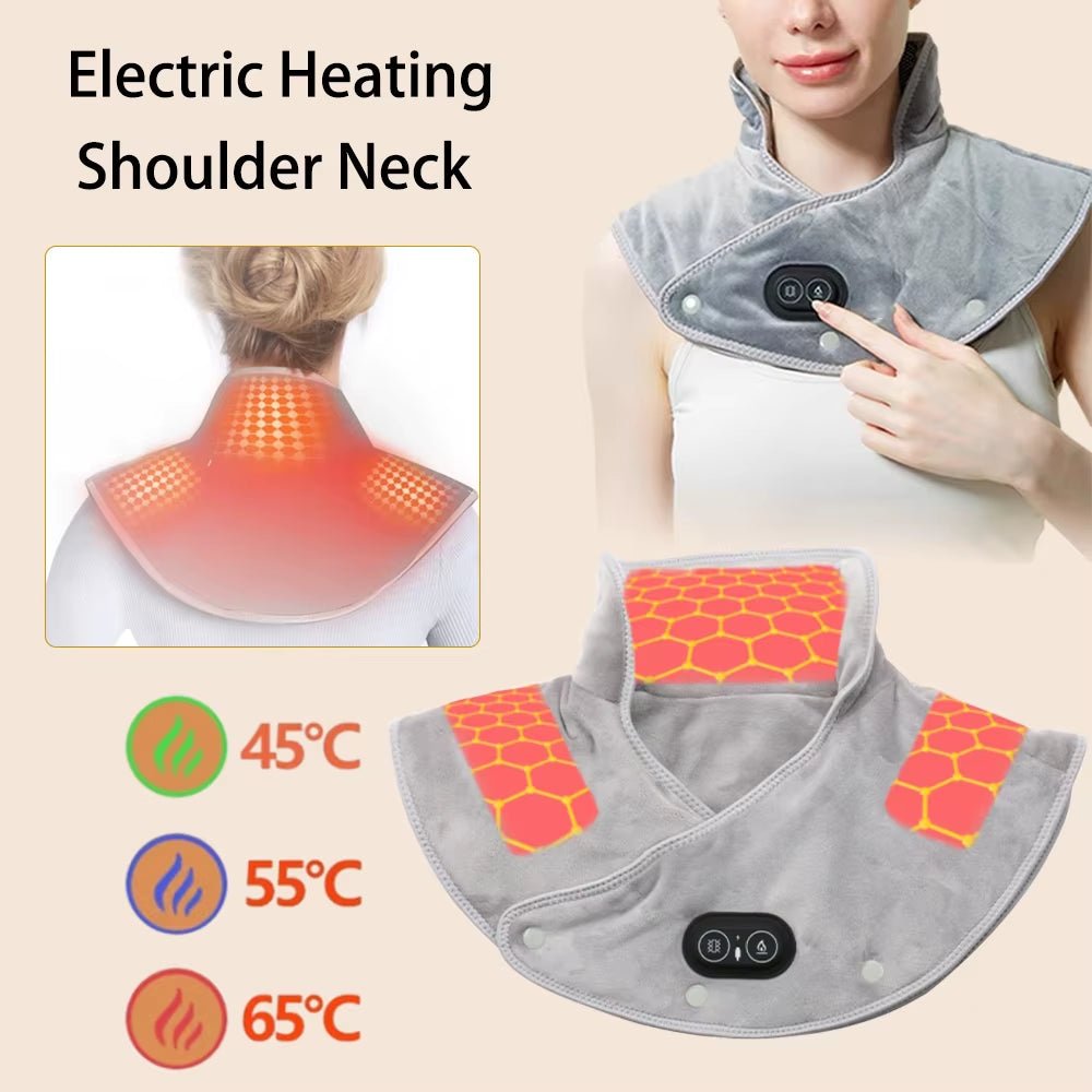 ThermaRelief Heated Neck & Shoulder Wrap