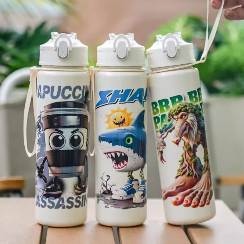 Italian Tung Tung Tung Sahur Water Bottle