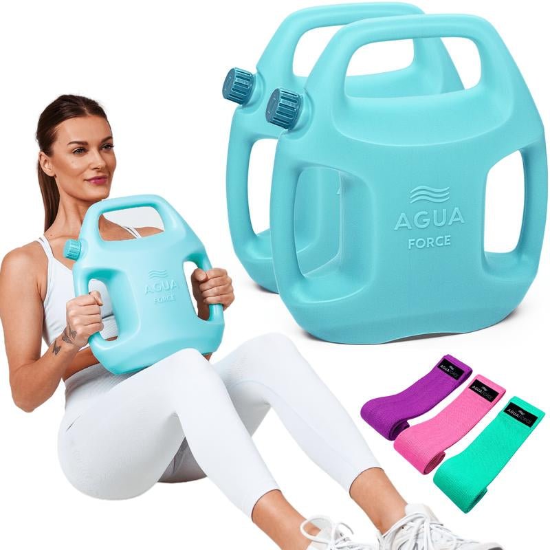 Water-Filled Adjustable Weights Set
