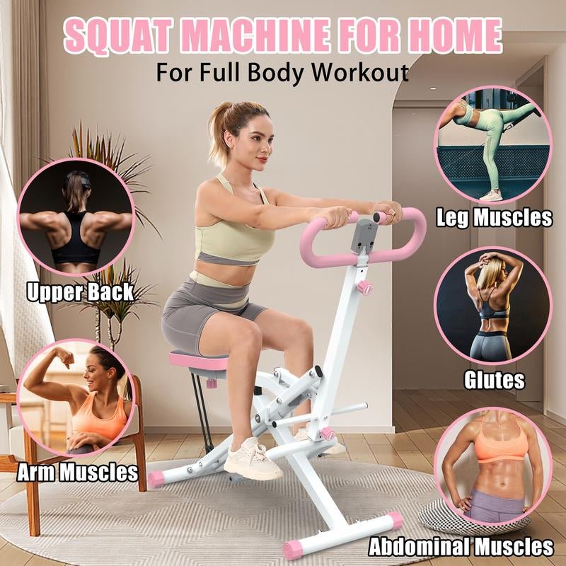 Foldable Squat Core Exercise Machine