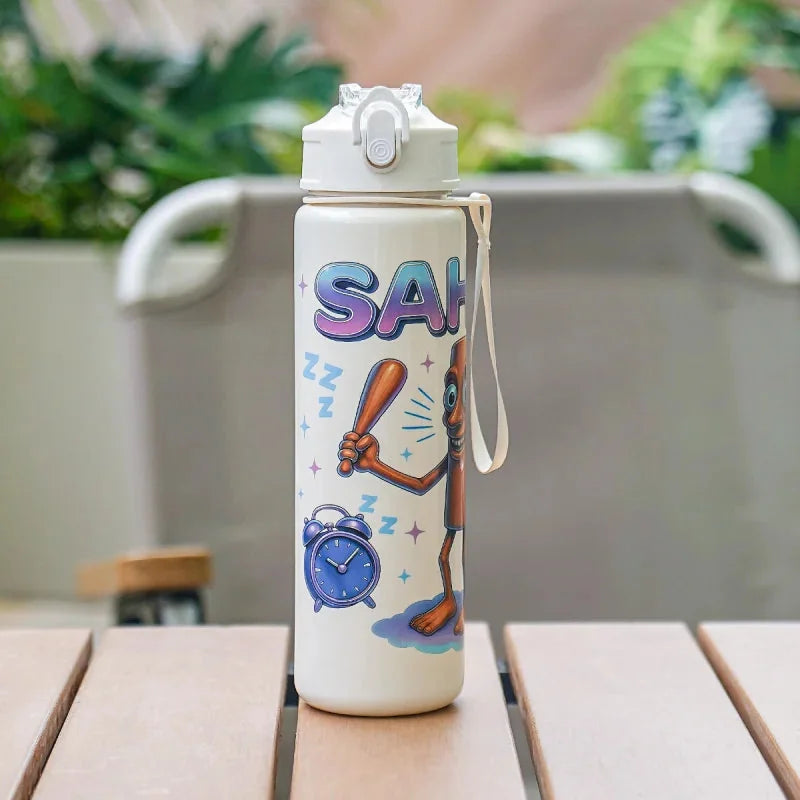 Italian Tung Tung Tung Sahur Water Bottle