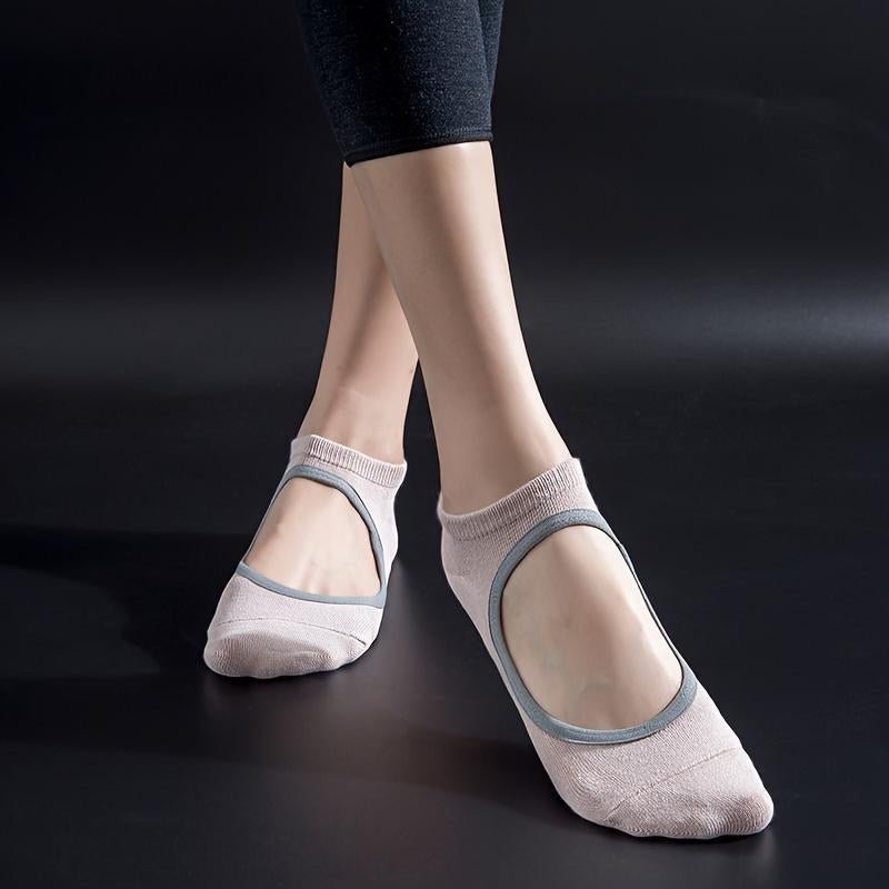 Womens-Non-slip-Yoga-Socks