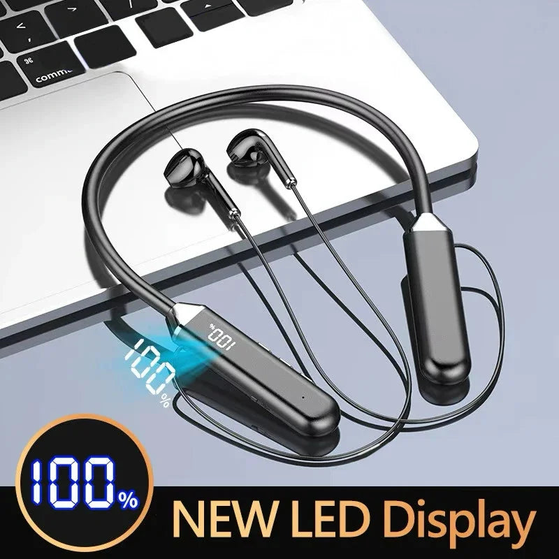 Wireless Neckband Bluetooth Earphones