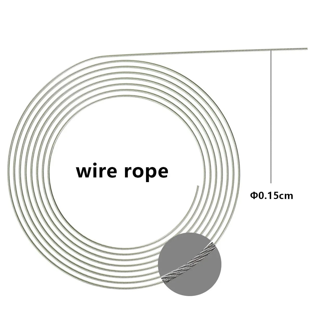 Adjustable Steel Wire Skipping Rope