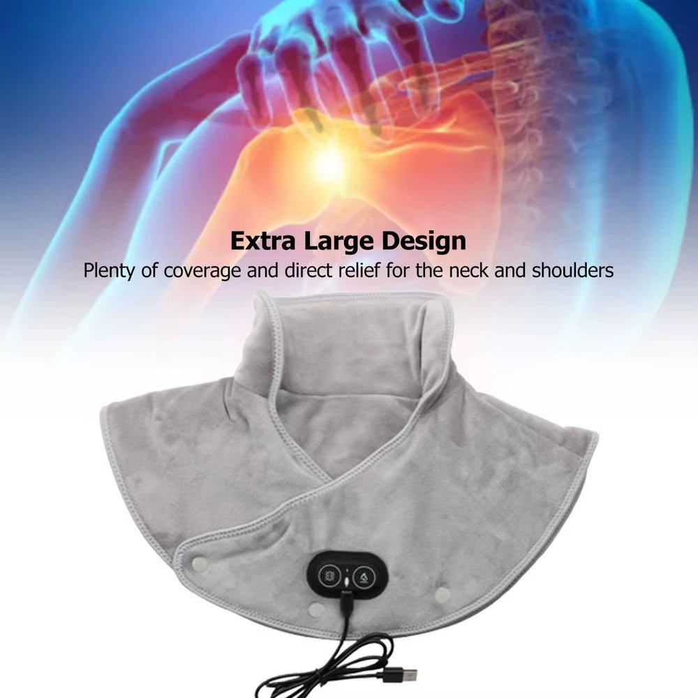 ThermaRelief Heated Neck & Shoulder Wrap