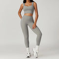 Women Gym Yoga Suit Set