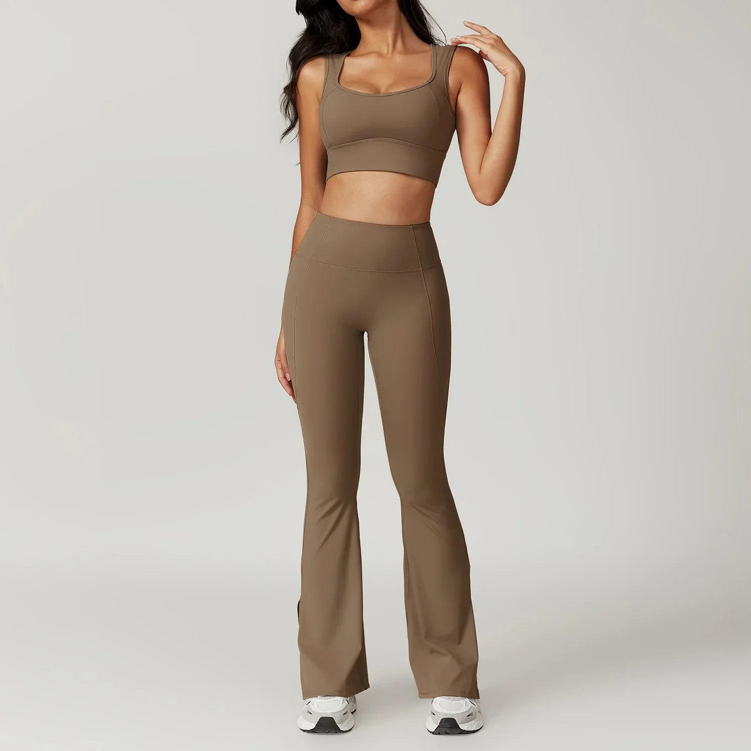 Women Gym Yoga Suit Set