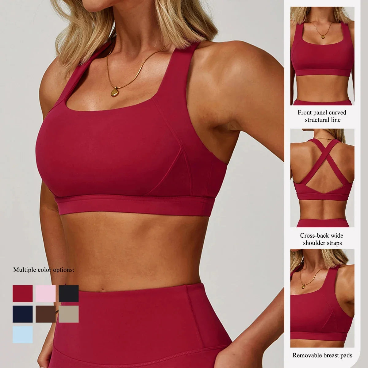 Women Quick Dry Sports Bra