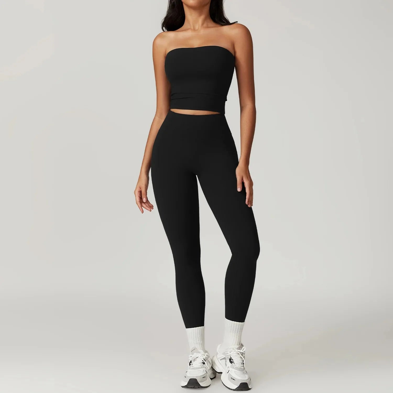 Women Gym Yoga Suit Set