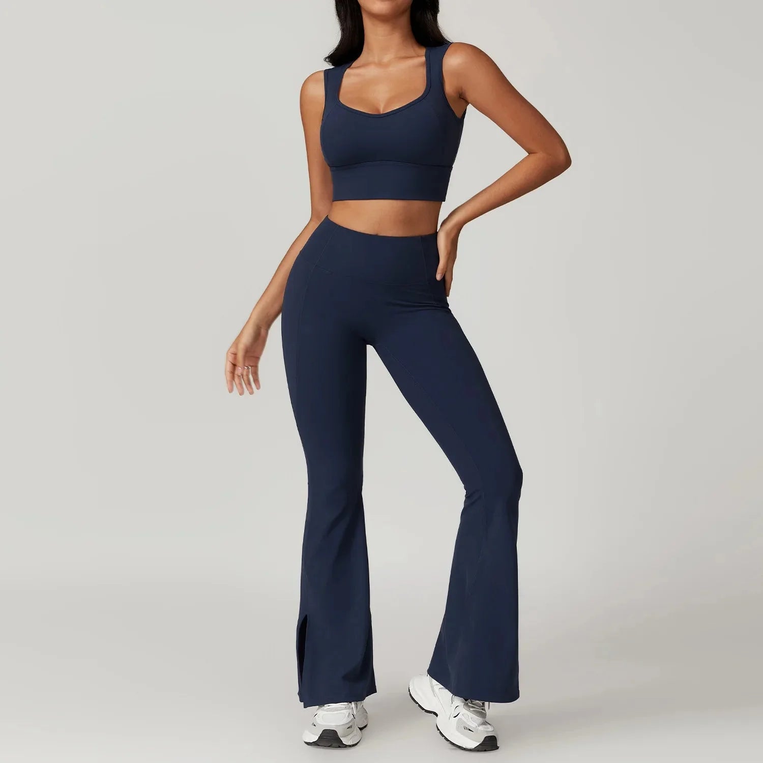 Women Gym Yoga Suit Set
