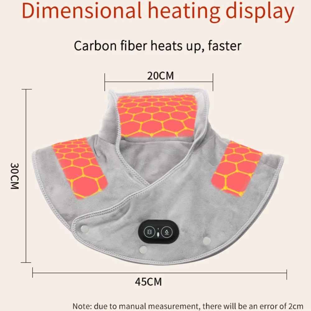ThermaRelief Heated Neck & Shoulder Wrap