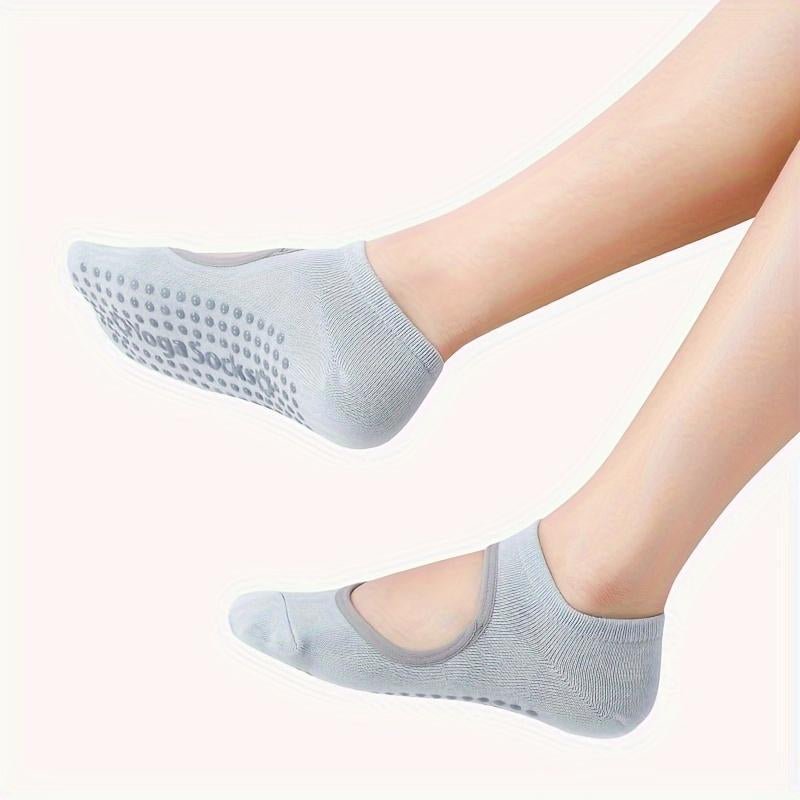 Womens-Non-slip-Yoga-Socks