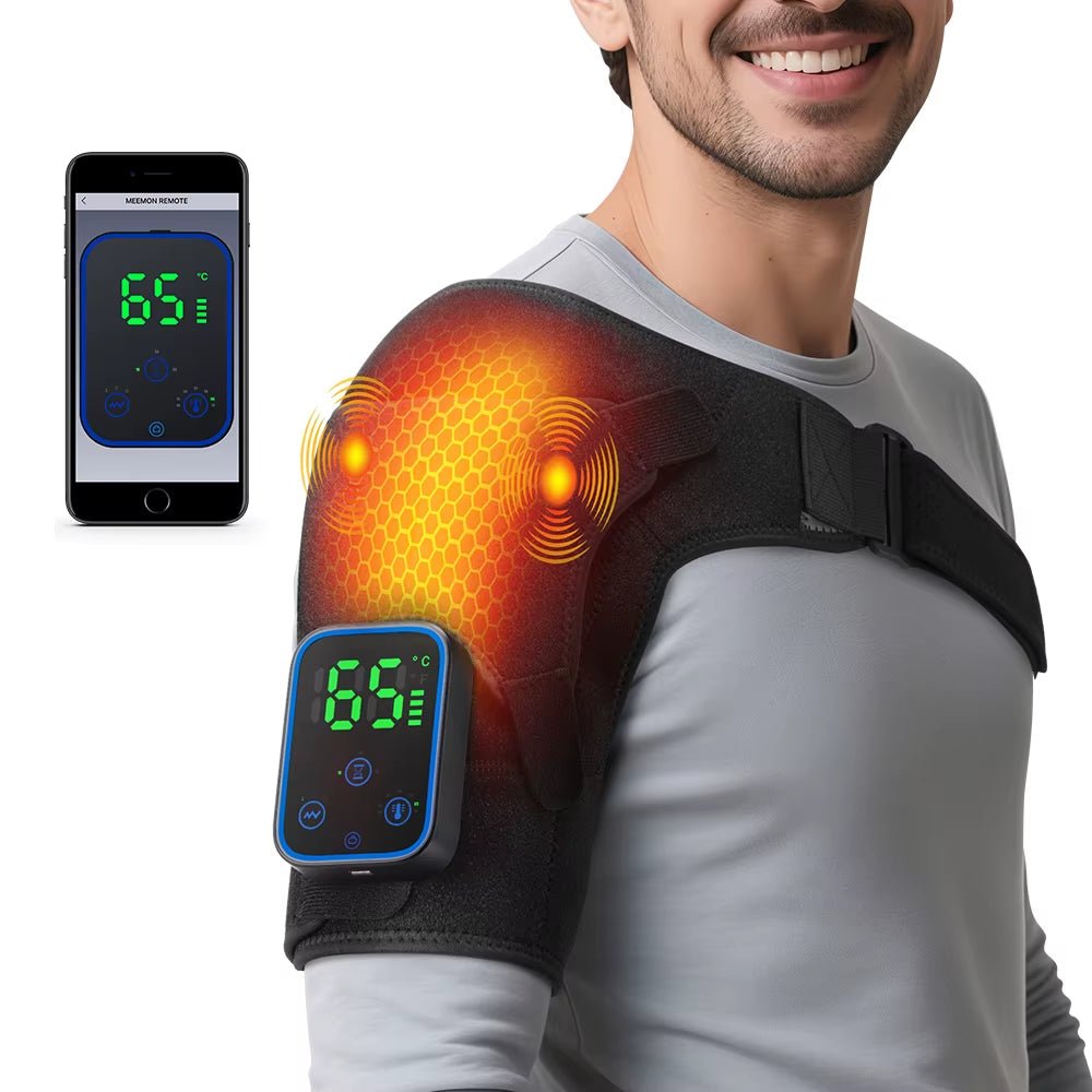 ThermaRelief Electric Heated Shoulder & Knee Massager