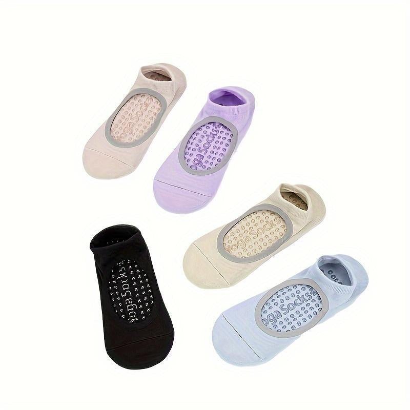 Womens-Non-slip-Yoga-Socks