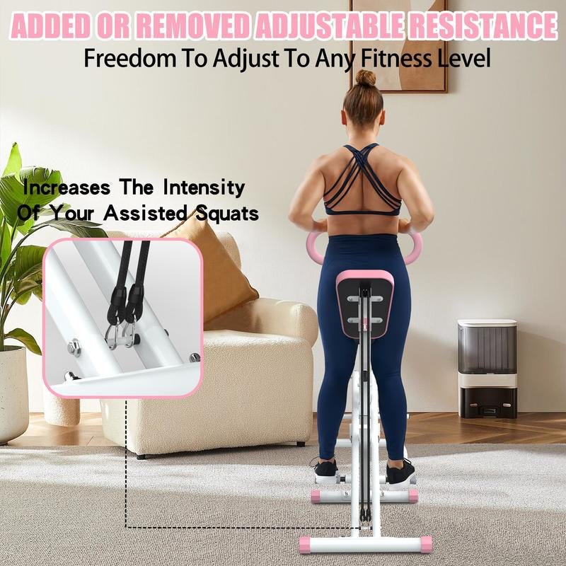Foldable Squat Core Exercise Machine