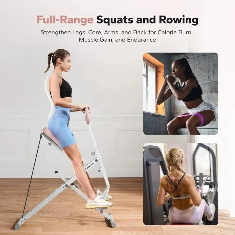 R07 2 in 1 Squat Rowing Machine