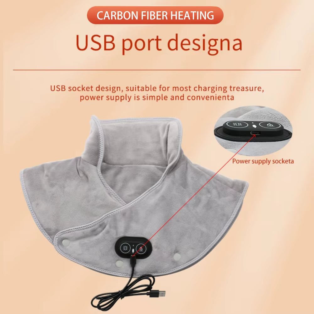 ThermaRelief Heated Neck & Shoulder Wrap
