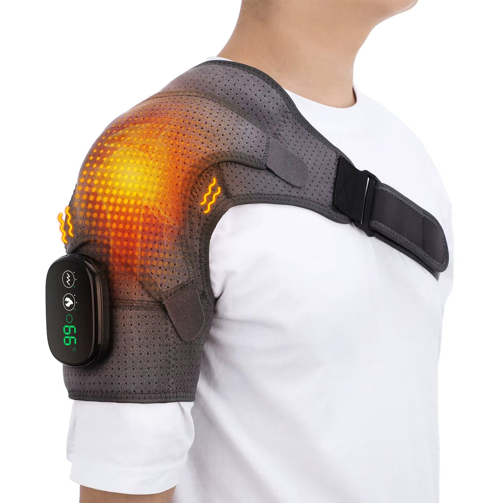 ThermaRelief Electric Heated Shoulder & Knee Massager