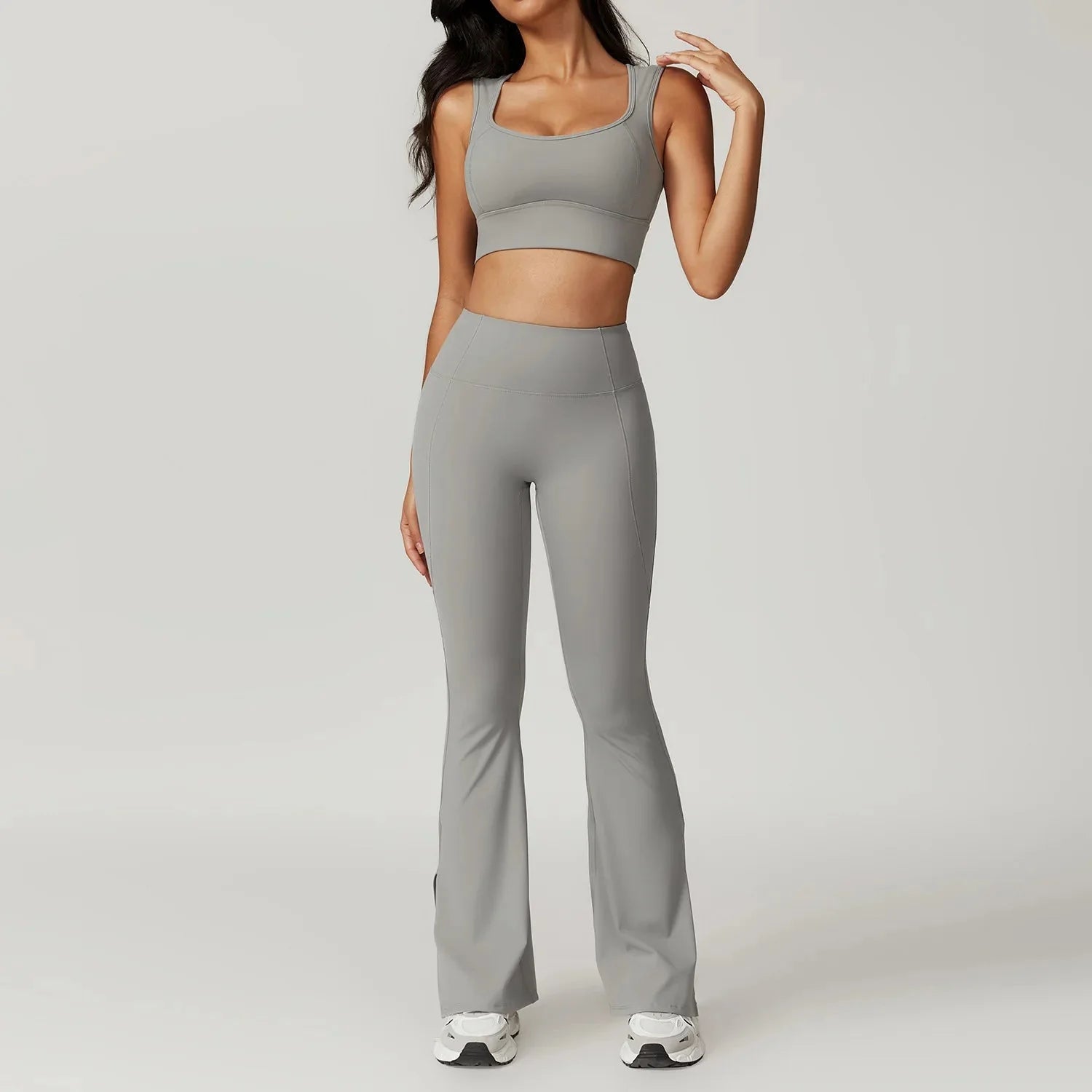 Women Gym Yoga Suit Set