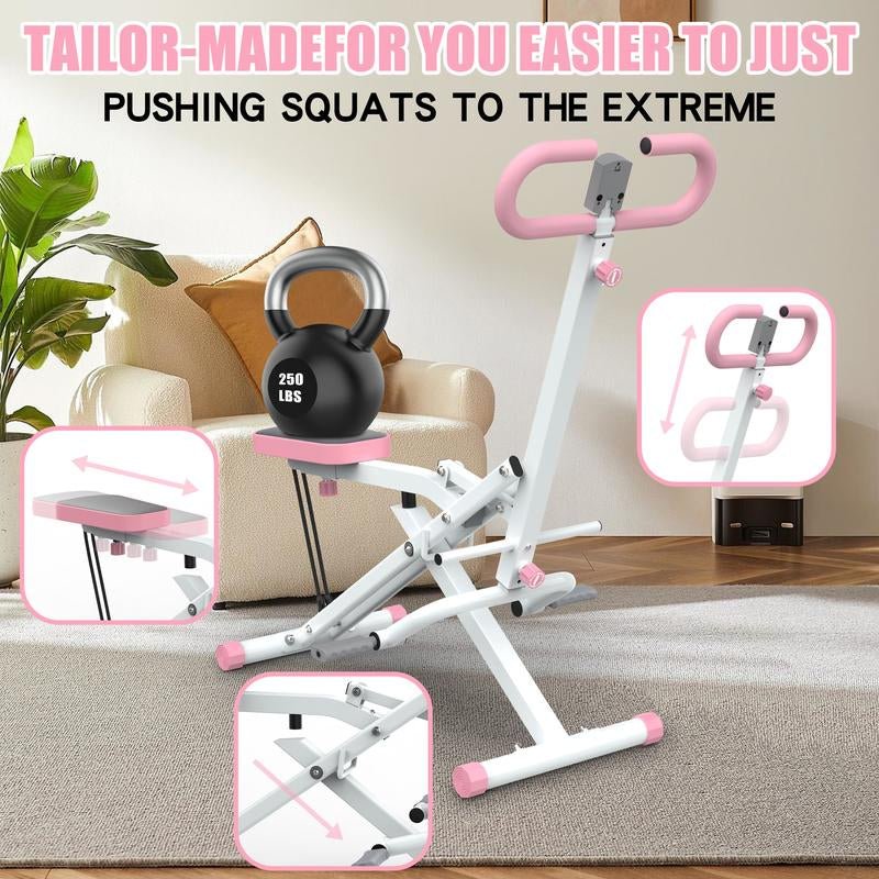 Foldable Squat Core Exercise Machine