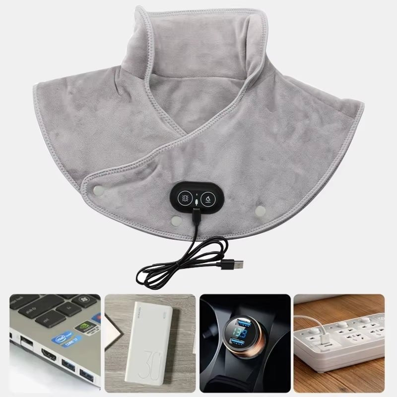 ThermaRelief Heated Neck & Shoulder Wrap