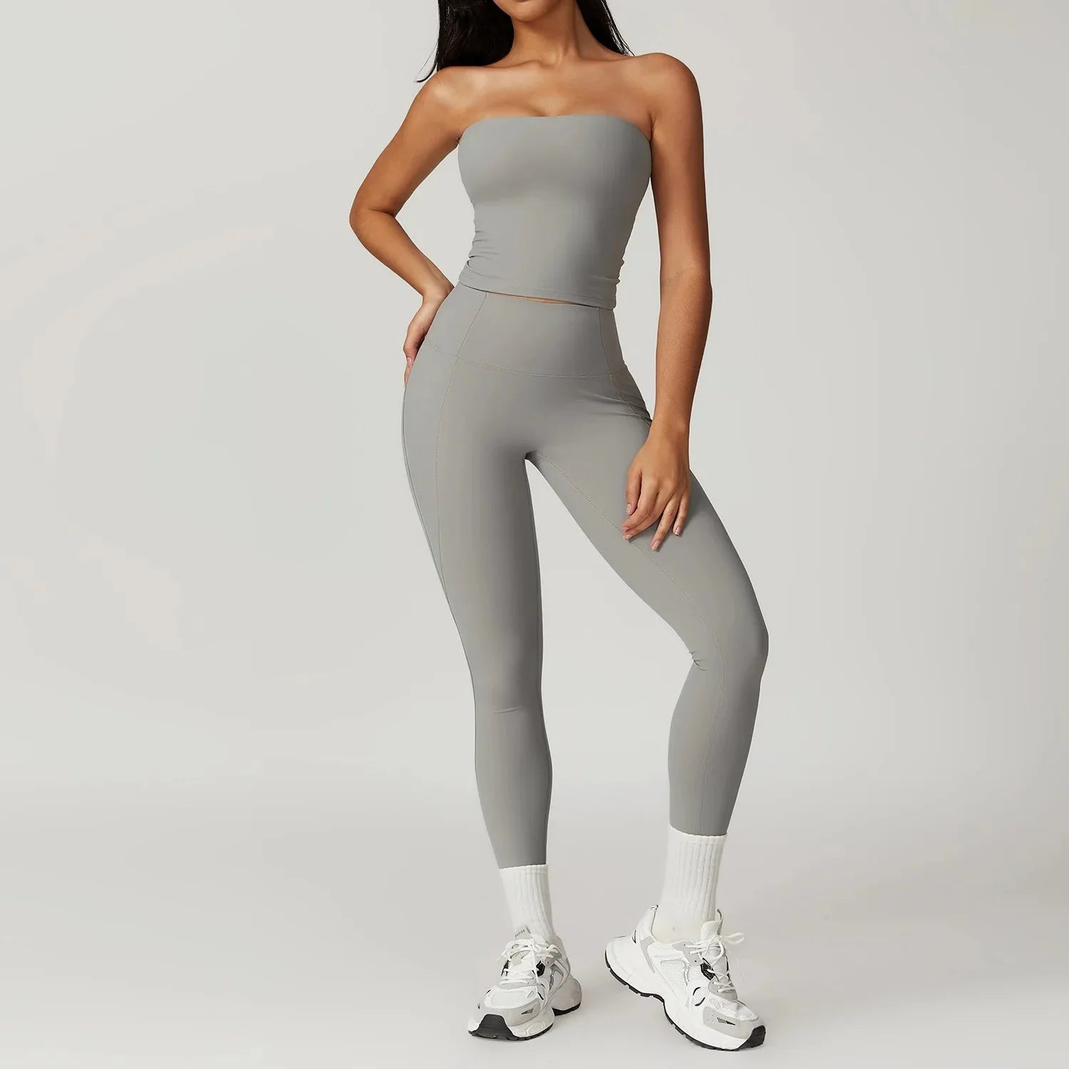 Women Gym Yoga Suit Set