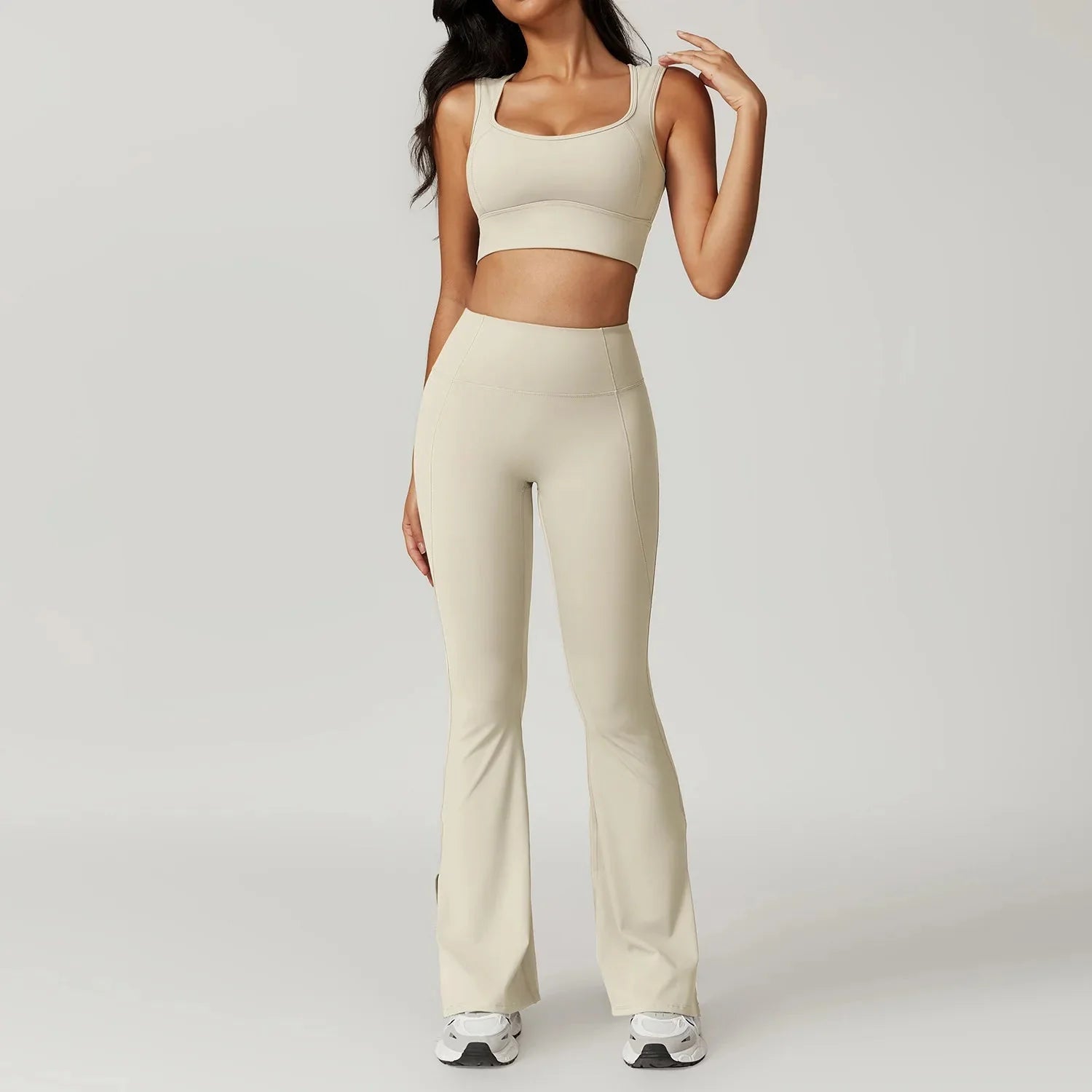 Women Gym Yoga Suit Set