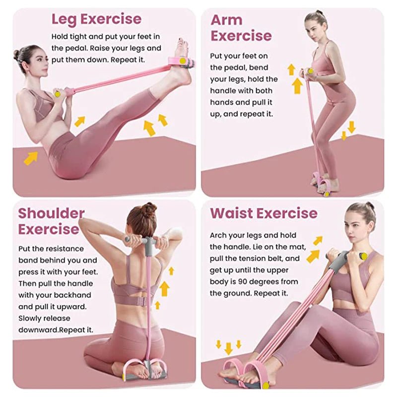 Total Body Shaper 4-Tube Resistance Reformer