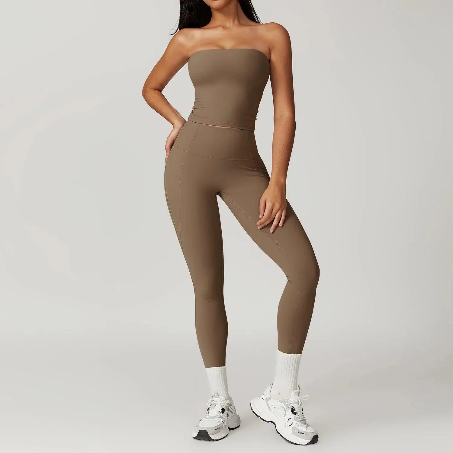 Women Gym Yoga Suit Set