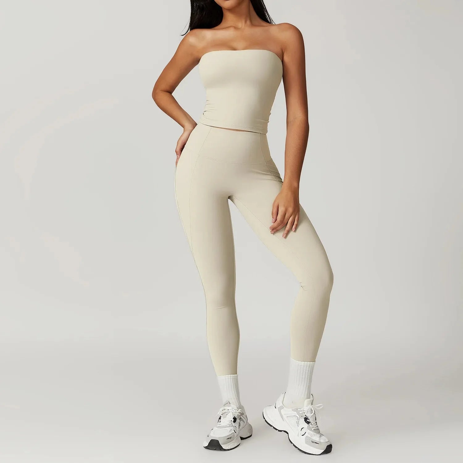 Women Gym Yoga Suit Set